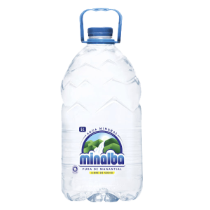 AGUA MINERAL MINALBA 5 LT
