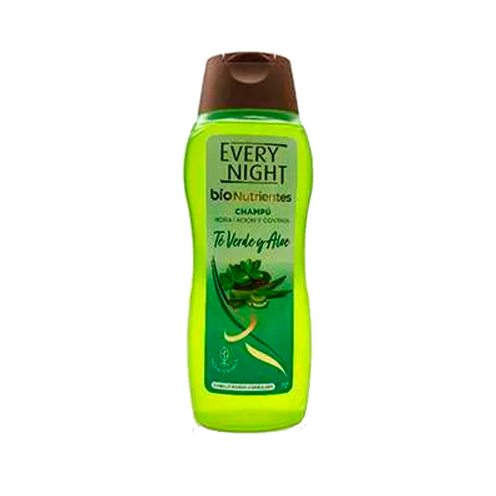 CHAMPU EVERY NIGHT TE VERD Y ALOE 210 ML