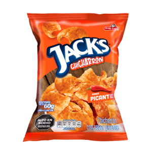 CHICHARRON JACKS PICANTE 60 GR