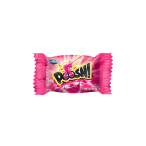 CHICLE POOSH SABOR TUTTI FRUTTI 4 GR