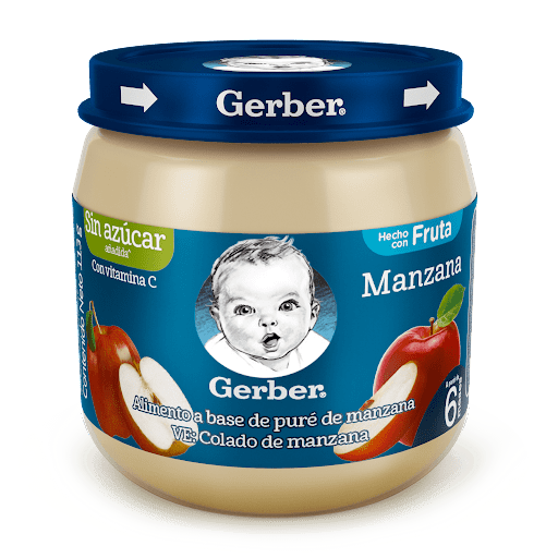 COMPOTA GERBER MANZANA 113 GR