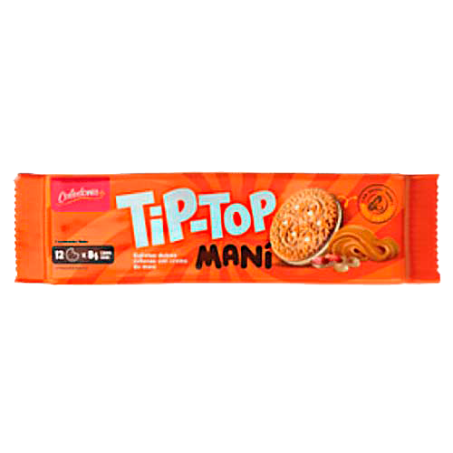 Choco Tips GALLETA TIP TOP CHOCO MANI – Bistecca