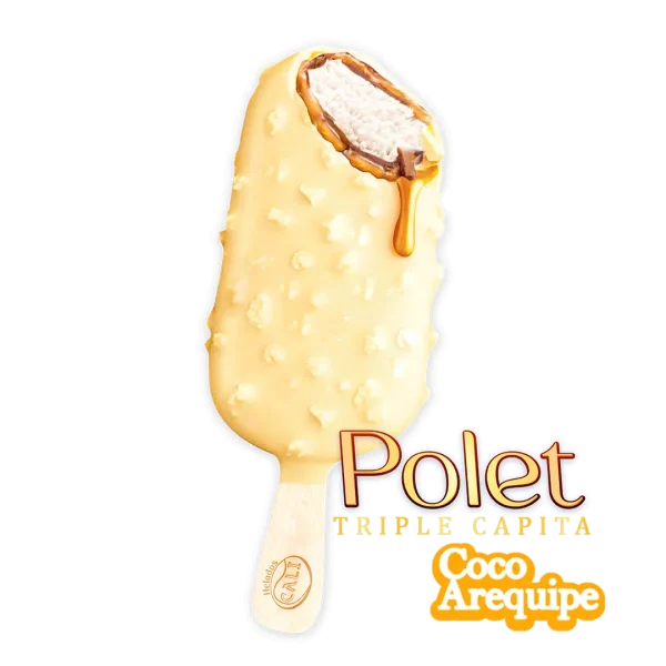 HELADO PALETA POLET TRIPE CAPITA COCO
