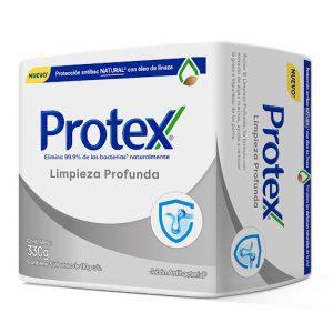 JABON PROTEX LIMPIEZA PROFUNDA 110GR X3