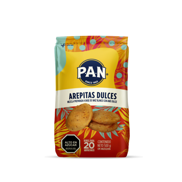 MEZCLA AREPITAS DULCES PAN 500 GR