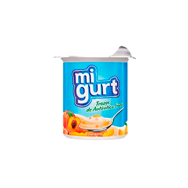 MI GURT TROZOS DURAZNO 125GR
