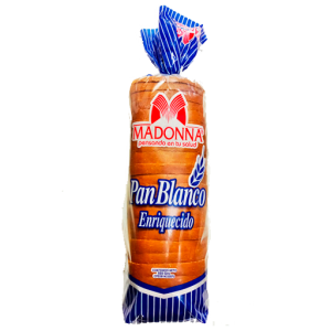 PAN BLANCO ENRIQUECIDO 400GR MADONNA