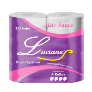 PAPEL HIG LUCIANOS 215 HOJAS DOB