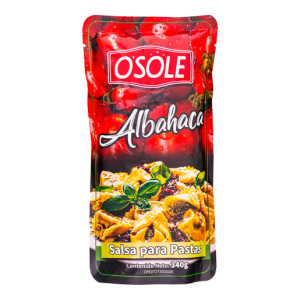 SALSA OSOLE ALBAHACA 340GR