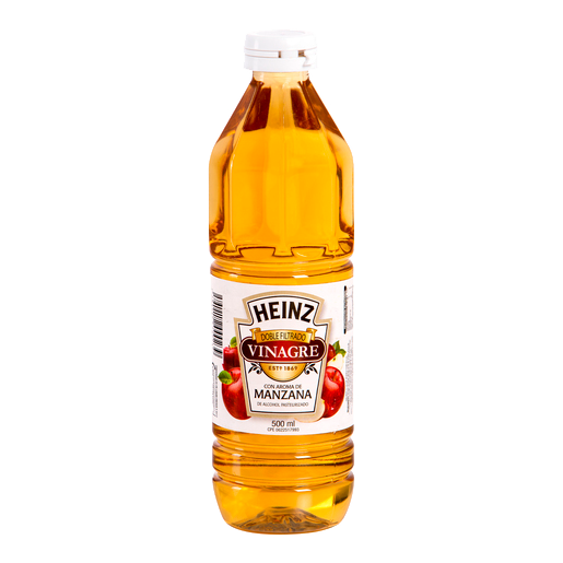 VINAGRE C/AROMA MANZANA HEINZ 500 ML