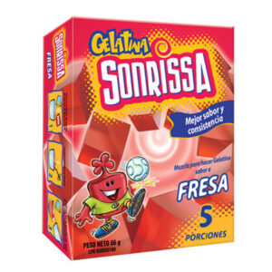 GELATINA SONRISSA FRESA