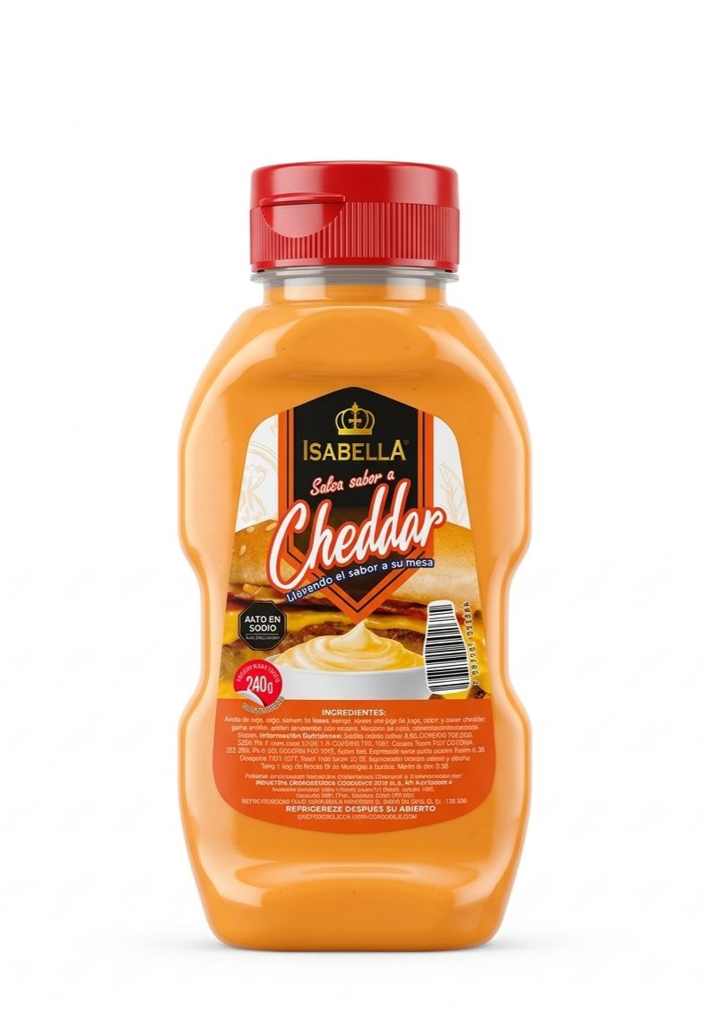 SALSA CHEDDAR ISABELLA 240G