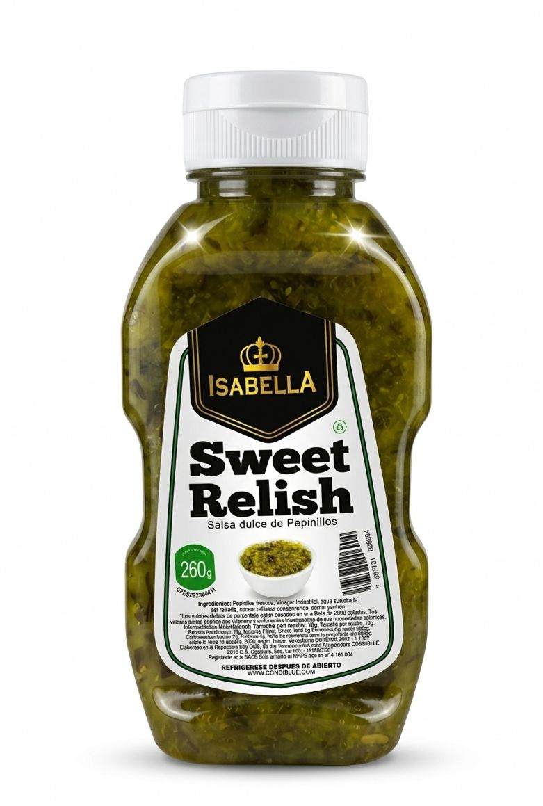 SALSA DULCE DE PEPINILLOS 260G