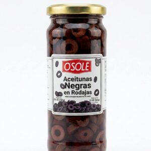 ACEITUNAS NEGRAS EN RODAJAS OSOLE 340G